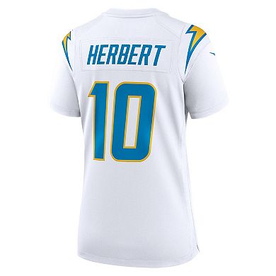 Women's Nike Justin Herbert White Los Angeles Chargers Game Jersey