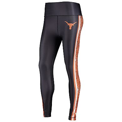 Women's Concepts Sport Black Texas Longhorns Dormer Knit Leggings