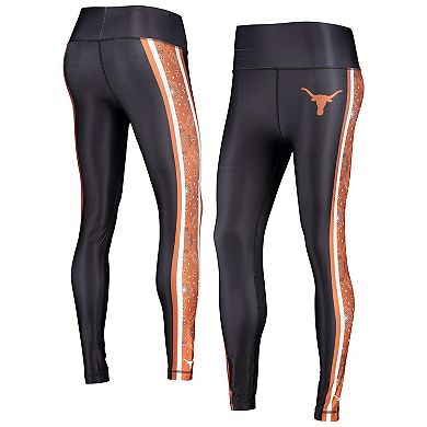 Women's Concepts Sport Black Texas Longhorns Dormer Knit Leggings