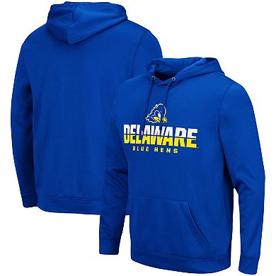 Men's Colosseum Royal Delaware Fightin' Blue Hens Lantern Pullover Hoodie