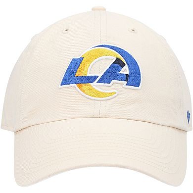 Men's '47 Bone Los Angeles Rams Secondary Clean Up Adjustable Hat