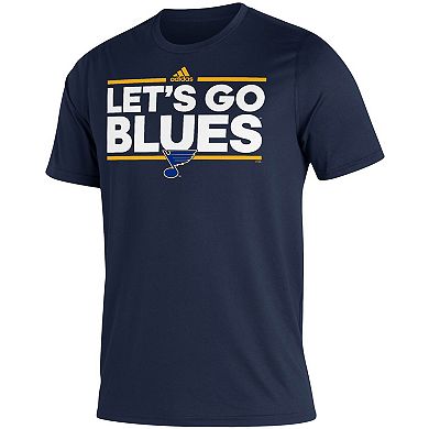 Men's adidas Navy St. Louis Blues Dassler AEROREADY Creator T-Shirt