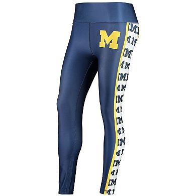 Women's Concepts Sport Navy Michigan Wolverines Dormer Knit Leggings