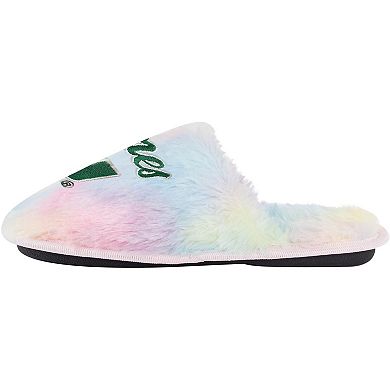 Women's FOCO Miami Hurricanes Rainbow Slippers