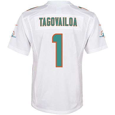 Youth Nike Tua Tagovailoa White Miami Dolphins Game Jersey