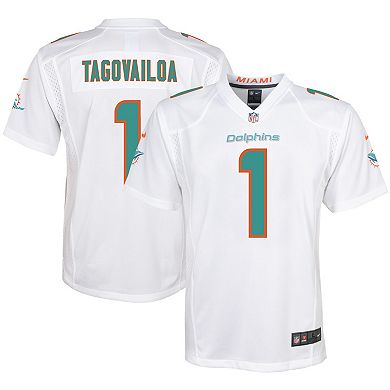 Youth Nike Tua Tagovailoa White Miami Dolphins Game Jersey