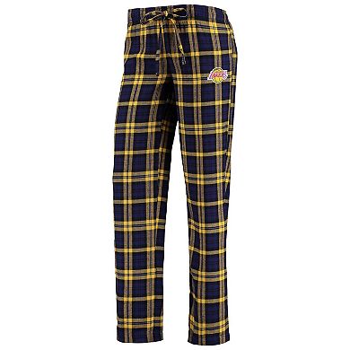 Women's Concepts Sport Purple/Gold Los Angeles Lakers Lodge T-Shirt and Pants Sleep Set