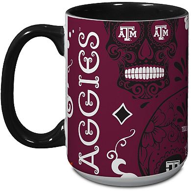Texas A&M Aggies 15oz. Java Dia de los Muertos Mug