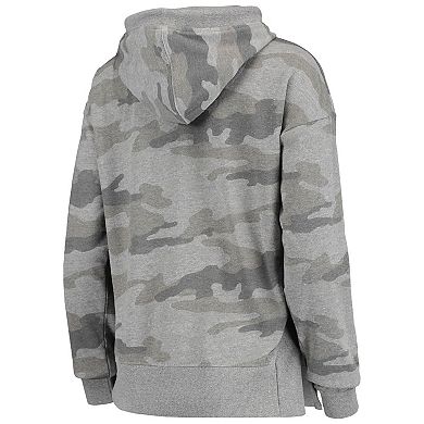 Women's Pressbox Camo Texas Longhorns Lorenzo Pullover Hoodie