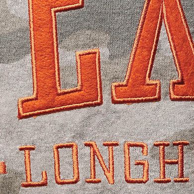 Women's Pressbox Camo Texas Longhorns Lorenzo Pullover Hoodie