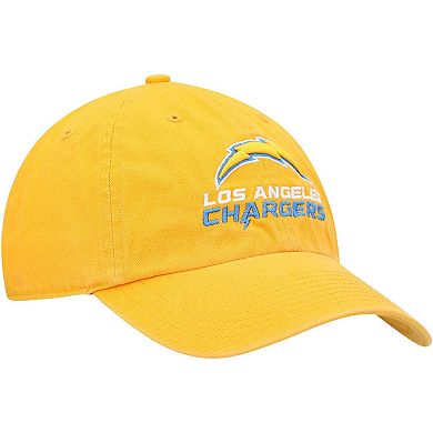 Men's '47 Gold Los Angeles Chargers Secondary Clean Up Adjustable Hat