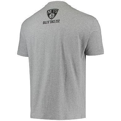 Men's BALL'N Heathered Gray Brooklyn Nets Since 2012 T-Shirt