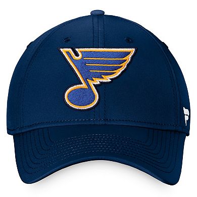 Men's Fanatics Branded Navy St. Louis Blues Core Primary Logo Flex Hat