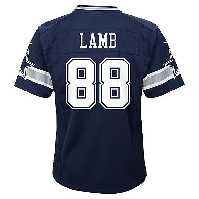 Infant Nike CeeDee Lamb Navy Dallas Cowboys Game Jersey