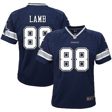 Infant Nike CeeDee Lamb Navy Dallas Cowboys Game Jersey