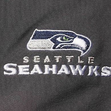 Men's Dunbrooke Charcoal Seattle Seahawks Sonoma Softshell Full-Zip Jacket
