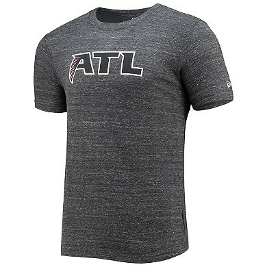 Men's New Era Black Atlanta Falcons Alternative Logo Tri-Blend T-Shirt