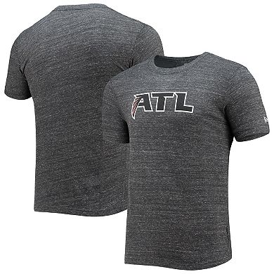 Men's New Era Black Atlanta Falcons Alternative Logo Tri-Blend T-Shirt