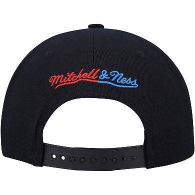 Men's Mitchell & Ness Black Chicago Bulls Day One Snapback Hat