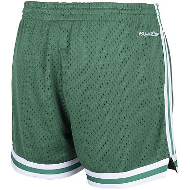 Women's Mitchell & Ness Kelly Green Boston Celtics Jump Shot Shorts