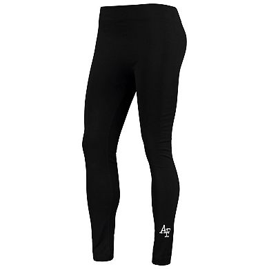 Women's ZooZatz Black Air Force Falcons Fleece-Lined Leggings