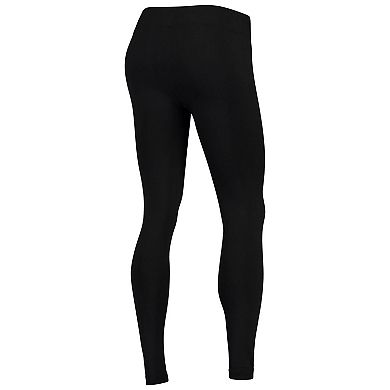 Women's ZooZatz Black Air Force Falcons Fleece-Lined Leggings