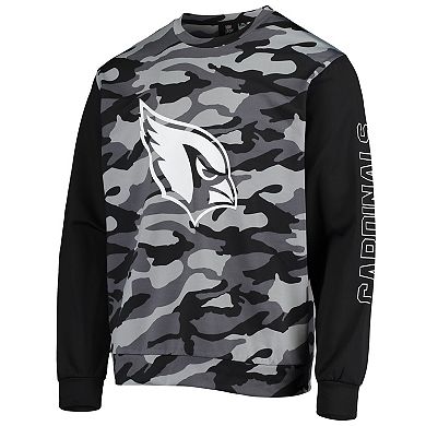 Men's FOCO Black Arizona Cardinals Camo Long Sleeve T-Shirt