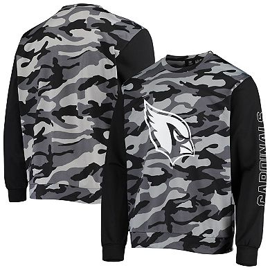 Men's FOCO Black Arizona Cardinals Camo Long Sleeve T-Shirt