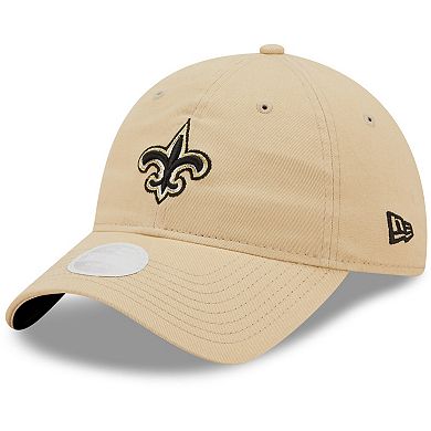 Women's New Era Gold New Orleans Saints Core Classic 2.0 9TWENTY Adjustable Hat