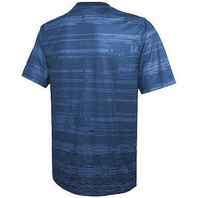 Men's New Era Royal Indianapolis Colts Combine Authentic Sweep T-Shirt