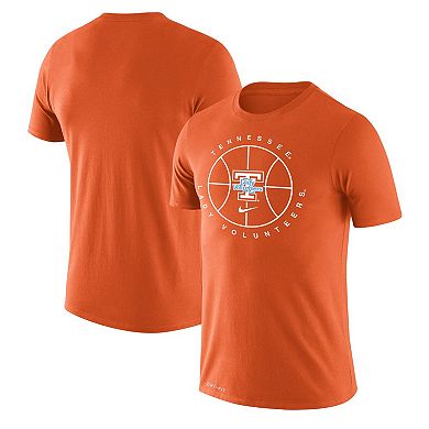 Men's Nike Tennessee Orange Tennessee Volunteers Basketball Icon Legend Performance T-Shirt