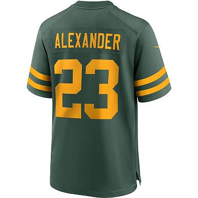 Men's Nike Jaire Alexander Green Green Bay Packers Alternate Game Player Jersey