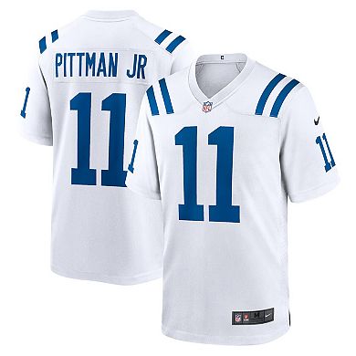 Men's Nike Michael Pittman Jr. White Indianapolis Colts Game Jersey