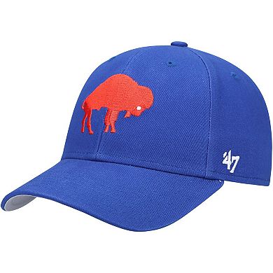Youth '47 Royal Buffalo Bills Legacy Basic MVP Adjustable Hat