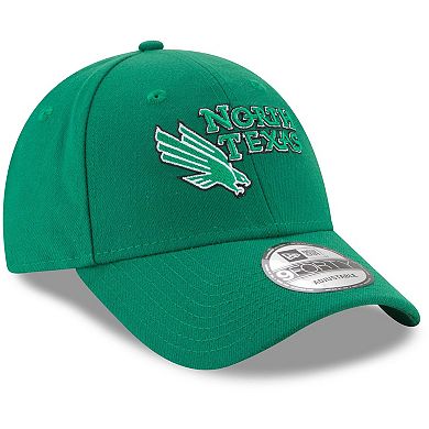 Men's New Era Kelly Green North Texas Mean Green The League 9FORTY Adjustable Hat