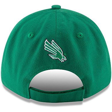 Men's New Era Kelly Green North Texas Mean Green The League 9FORTY Adjustable Hat
