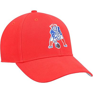 Youth '47 Red New England Patriots Legacy Basic MVP Adjustable Hat