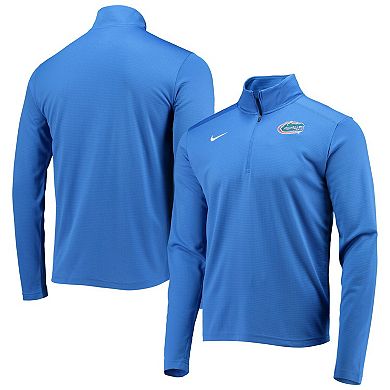 Men's Nike Royal Florida Gators Primary Logo Pacer Performance Quarter-Zip Jacket
