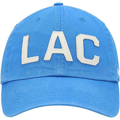 Women's '47 Powder Blue Los Angeles Chargers Finley Clean Up Adjustable Hat
