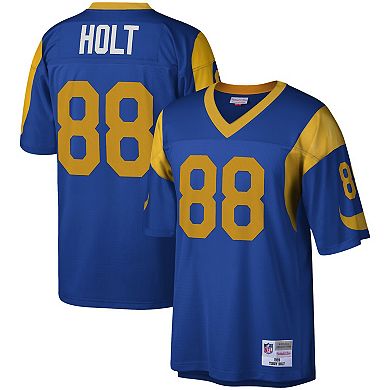 Men's Mitchell & Ness Torry Holt Royal Los Angeles Rams 1999 Legacy Replica Jersey