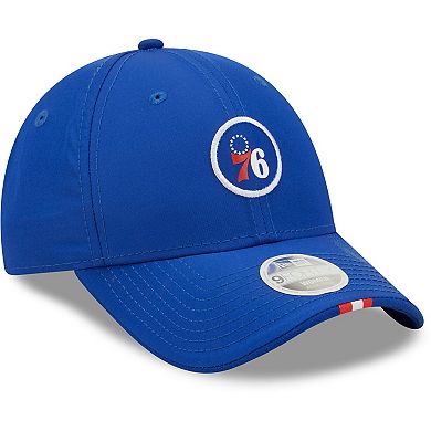 Women's New Era Royal Philadelphia 76ers Sleek 9FORTY Adjustable Hat
