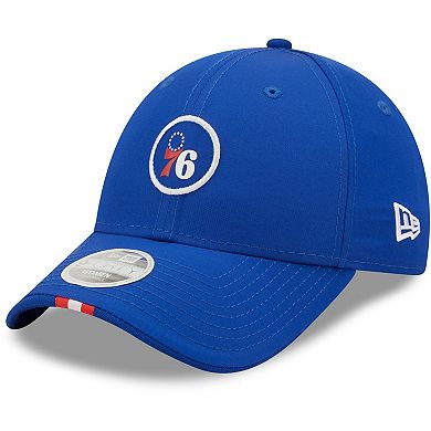 Women's New Era Royal Philadelphia 76ers Sleek 9FORTY Adjustable Hat