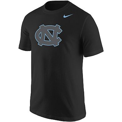 Men's Nike Black North Carolina Tar Heels Logo Color Pop T-Shirt