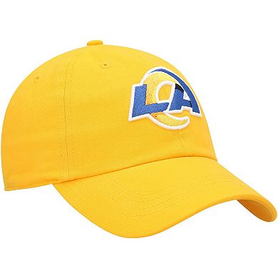 Women's '47 Gold Los Angeles Rams Miata Clean Up Secondary Logo Adjustable Hat