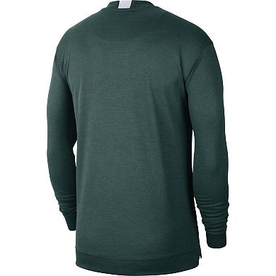 Men's Nike Green Michigan State Spartans 2021/22 Basketball Team Spotlight Performance Long Sleeve T-Shirt