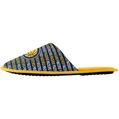 Youth FOCO Indiana Pacers Team Scuff Slippers