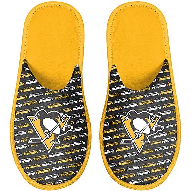 Youth FOCO Pittsburgh Penguins Team Scuff Slippers