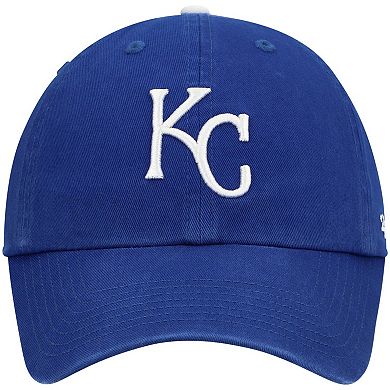 Youth '47 Royal Kansas City Royals Team Logo Clean Up Adjustable Hat