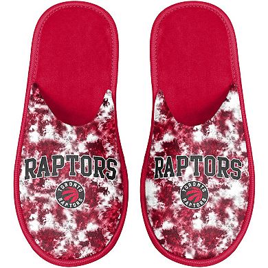 Women's FOCO Toronto Raptors Iconic Logo Scuff Slippers