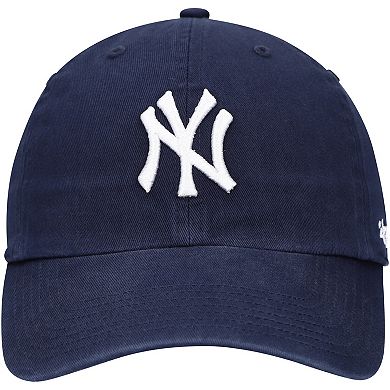 Youth '47 Navy New York Yankees Team Logo Clean Up Adjustable Hat